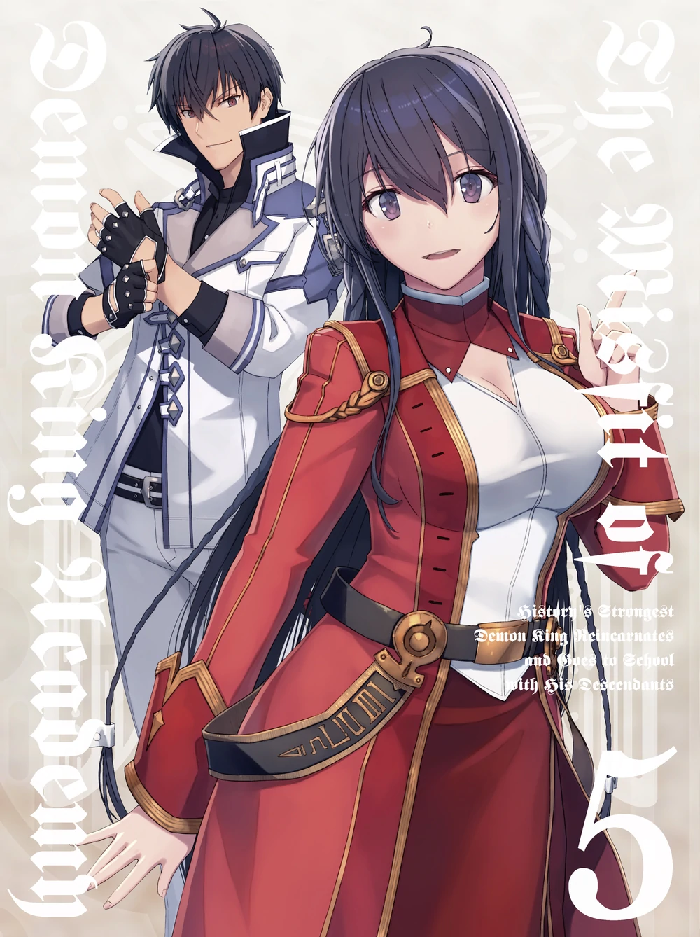 Maou Gakuin no Futekigousha: Shijou Saikyou no Maou no Shiso, Tensei shite Shison-tachi no Gakkou e Blu-ray Vol.5